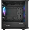 Rampage VEGA V2 650W 80+ Bronze Tempered Glass USB3.0 RGB mATX Siyah Gaming Kasa
