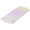 Rampage KB-R107 CRACK Membrane RGB Beyaz Kablolu Gaming Klavye