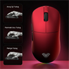 Aula V9 Ultra Plus Lightweight PAW3950 42000 DPI 8000Hz Kablosuz Kırmızı E-Spor Gaming Mouse