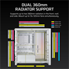 CORSAIR FRAME 4000D LCD RS ARGB Tempered Glass USB 3.2 Beyaz E-ATX Mid Tower Kasa
