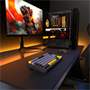 Rampage YAMIKAGE Gasket Oil Switch Hot Swap RGB Siyah Türkçe Kablosuz Mekanik Gaming Klavye