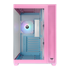 Thermaltake View 380 Bubble Pink Tempered Glass ARGB USB 3.2 ATX Mid Tower Kasa