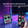 Divoom Pixoo App Kontrollü Animasyonlu Gaming 16x16 Piksel LED Ekran Resim Çerçevesi
