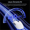 Aula SC590 Pro 20000DPI 1000Hz Beyaz Kablosuz Gaming Mouse