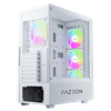 FAZEON F18 650W 80+ Bronze Tempered Glass Mesh 4x ARGB Fanlı USB 3.0 Beyaz E-ATX Bilgisayar Kasası