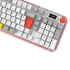 Rampage REFLECT 99 Membrane RGB Beyaz/Gri Türkçe Kablolu Gaming Klavye