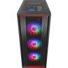 VENTO VG22A 650W Tempered Glass USB 3.0 Mesh Rainbow ATX Mid Tower Kasa + FSP 650W PSU