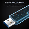 VegGieg Type-C USB 3.0 SD-MicroSD TF Kart Okuyucu