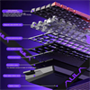 Aula Win60 HE Manyetik Switch Hot Swap TKL RGB Siyah Kablolu Gaming Klavye