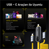 AOHI The Future Magflash 512GB 2si1 Arada 240W PD 3.1 Hızlı Şarj ve Veri Depolama&Aktarım Seti, Type-C to Type-C, USB-C Flash Bellek, Type-C SSD USB Sürücüsü