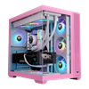 Thermaltake View 380 Bubble Pink Tempered Glass ARGB USB 3.2 ATX Mid Tower Kasa