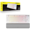 CORSAIR K70 PRO TKL High-Performance Hall Effect Switch RGB Türkçe Beyaz Gaming Klavye