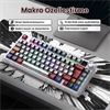 Aula F75 Max GrayWood V4 Switch Hot Swap RGB TKL Comic Türkçe Kablosuz Mekanik Gaming Klavye