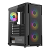 FAZEON F11 750W 80+ Bronze Tempered Glass Mesh 4x RGB Fanlı Siyah ATX Bilgisayar Kasası