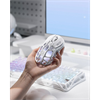 GravaStar Mercury M2 RGB 26000 DPI 1000Hz Opaline White Kablosuz Gaming Mouse