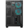 PowerBoost ECLIPSE USB 3.0 USB-C Tempered Glass 8x ARGB Fanlı ATX Mid Tower Siyah Gaming Kasa 