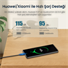 VegGieg USB 3.0 Type-C 60W 10Gbps Data ve Şarj Kablosu 1.5 Metre
