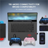 Gamesir Super Nova Hall Efect RGB Kablosuz Pembe Gamepad