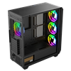 GameBooster E8501B 850W 80+ Bronze ARGB Mesh E-ATX Siyah Kasa