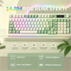 Aula S99 PRO Retro RGB Yeşil Kablosuz Gaming Klavye