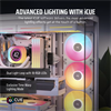 CORSAIR iCUE LINK LX120-R RGB 120mm PWM Beyaz Üçlü Kasa Fanı