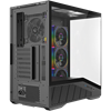 Rampage REAPER 750W 80+ Bronze Tempered Glass 4*12cm ARGB Siyah ATX Gaming Kasa