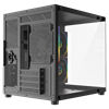 Rampage LUMID 750W 80+ Bronze Tempered Glass 3*12cm ARGB Siyah mATX Gaming Kasa
