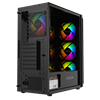 FAZEON F20 650W 80+ Bronze Tempered Glass Mesh ARGB Fanlı USB 3.0 Siyah E-ATX Bilgisayar Kasası