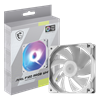 MSI MAG F120 ARGB 120mm PWM Beyaz Kasa Fanı