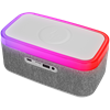 MIKADO MD-W8 10W 1200mAh RGB Gri Bluetooth Kablosuz Şarj Alarmlı Saat Speaker Hoparlör