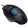 Logitech G402 HYPERION FURY Gaming  Mouse + 45X40 Mousepad Kit