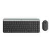 Logitech MK470 Siyah Türkçe Q Kablosuz Klavye Mouse Set