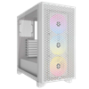 CORSAIR 3000D RGB AIRFLOW Tempered Glass USB 3.2 Beyaz ATX Mid Tower Kasa