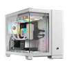 CORSAIR iCUE LINK 2500X RGB USB 3.2 Type-C Çift Odalı Beyaz mATX Kasa