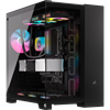 CORSAIR iCUE LINK 6500X RGB USB 3.2 Type-C Çift Odalı Siyah ATX Mid-Tower Kasa
