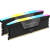CORSAIR 96GB (2x48GB) Vengeance RGB 6400MHz CL32 DDR5 XMP Siyah Dual Kit Ram