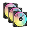 Corsair iCUE LINK QX RGB Series 3x120mm Manyetik Fan Kiti
