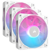 CORSAIR iCUE LINK RX120 RGB 120mm PWM Beyaz Üçlü Kasa Fanı