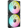 CORSAIR iCUE LINK LX140 RGB 140mm PWM Siyah İkili Kasa Fanı
