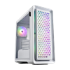 FSP CUT593P Tempered Glass Mesh USB 3.0 Type-C ARGB Beyaz ATX Mid Tower Kasa + FSP 1000W PSU