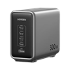 UGREEN Nexode 300W GaN 4xUSB-C, 1xUSB-A Hızlı Şarj Cihazı  Gri