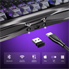 GravaStar Mercury K1 Pro RGB Linear Key Switch İngilizce Q Cyberpunk Kablosuz Gaming Klavye