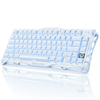 GravaStar Mercury K1 RGB Linear Key Switch İngilizce Q Ice Blue Kablosuz Gaming Klavye