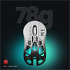 GravaStar Mercury M1 Pro RGB 26000 DPI 1000Hz Gradient Black Kablosuz Gaming Mouse