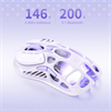 GravaStar Mercury M1 Pro RGB 26000 DPI 1000Hz Lavender Purple Kablosuz Gaming Mouse