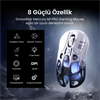 GravaStar Mercury M1 Pro RGB 26000 DPI 1000Hz Gradient Black Kablosuz Gaming Mouse