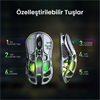 GravaStar Mercury M1 Pro RGB 26000 DPI 1000Hz Gunmetal Gray Kablosuz Gaming Mouse