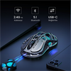 GravaStar Mercury M1 Pro RGB 26000 DPI 1000Hz Gunmetal Gray Kablosuz Gaming Mouse