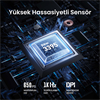 GravaStar Mercury M2 RGB 26000 DPI 1000Hz Siyah Şeffaf Kablosuz Gaming Mouse