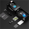 GravaStar Mercury M2 RGB 26000 DPI 1000Hz Siyah Şeffaf Kablosuz Gaming Mouse